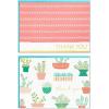 Hallmark Thank You Cards Assortment, Pink and Blue Floral (50 Thank You Notes with Envelopes for Wedding, Bridal Shower, Baby Shower, Business, Graduation)(Cactus)
