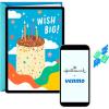 Hallmark and Venmo Birthday Card (Wish Big) for Kids, Adults, Friends, Coworkers