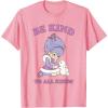 Rainbow Brite Be Kind To All Kinds Shy Violet & Bunny T-Shirt(Pink)