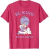 Rainbow Brite Be Kind To All Kinds Shy Violet & Bunny T-Shirt(Red Heather)
