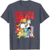Rainbow Brite Made In The 80’s Distressed Group Shot T-Shirt(Heather Blue)