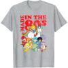 Rainbow Brite Made In The 80’s Distressed Group Shot T-Shirt(Heather Grey)