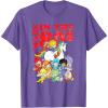Rainbow Brite Made In The 80’s Distressed Group Shot T-Shirt(Purple Heather)