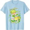 Rainbow Brite St. Patrick’s Day Patty O’Green & Sprite T-Shirt(Baby Blue)