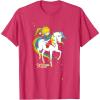 Rainbow Brite & Starlite Best Friends Vintage Sparkle Duo T-Shirt(Red Heather)