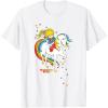Rainbow Brite & Starlite Best Friends Vintage Sparkle Duo T-Shirt(White)