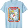 Rainbow Brite & Starlite Shine Bright BFF’s T-Shirt(Baby Blue)