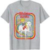 Rainbow Brite & Starlite Shine Bright BFF’s T-Shirt(Heather Grey)