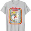 Rainbow Brite & Starlite Shine Bright BFF’s T-Shirt(Silver Grey)