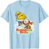 Rainbow Brite & Twink Best Friends Forever T-Shirt(Baby Blue)