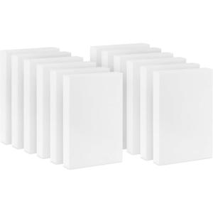 Hallmark 14″ Medium Gift Boxes with Lids (12 White Shirt Boxes) for Christmas, Birthdays, Holidays(1 Count (Pack of 8))