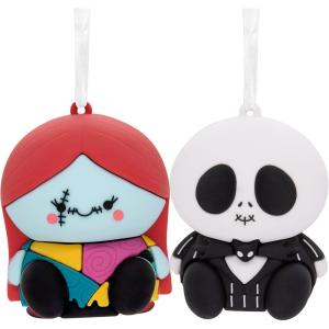 Hallmark Better Together Disney Mickey and Minnie Magnetic Christmas Ornaments, Set of 2(Jack & Sally)
