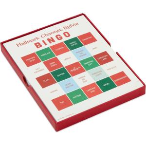 Hallmark Channel Christmas Movie Bingo Game Pad (6 Designs, 102 Sheets) Gift for Fans