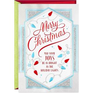 Hallmark Christmas Card (Feels Like Christmas)(Bright as the Holiday Lights)