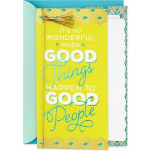 Hallmark Congratulations Card for Graduation or Retirement (When Good Things Happen to Good People)(When Good Things Happen to Good People)