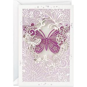 Hallmark Cute Birthday or Congratulations Card (Friendship Bracelet) for Daughter, Sister, Niece, Friend(Butterfly)