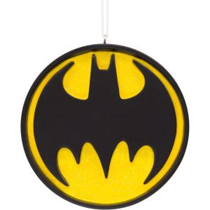 Hallmark DC Batman Bat-Signal Christmas Ornament with Light(Bat Signal)