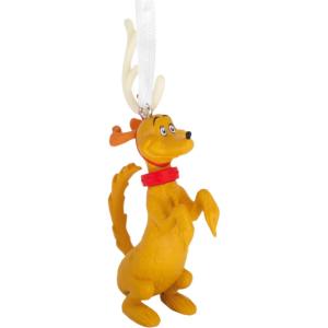 Hallmark Dr. Seuss’s How The Grinch Stole Christmas! Max in Antlers Christmas Ornament, Christmas Movie Gifts