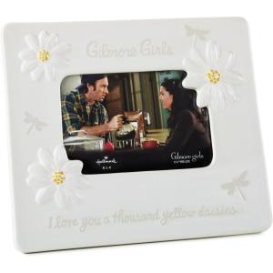 Hallmark Gilmore Girls Picture Frame, 4×6 (A Thousand Yellow Daisies) Mom Gift for Mother’s Day