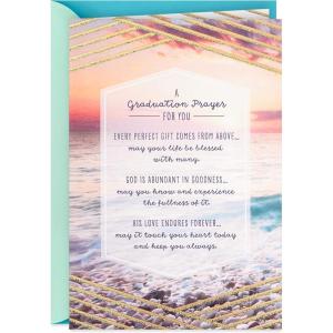 Hallmark Graduation Card (Path to True Happiness)(Graduation Prayer)