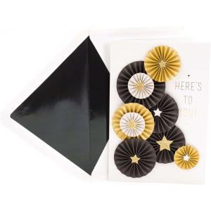 Hallmark Graduation Card for High School or College (Rad Grad)(Folded Paper Medallions)