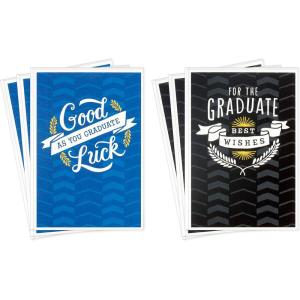 Hallmark Graduation Cards, Amazing (6 Cards with Envelopes)(Good Luck  6 Cards with Envelopes)