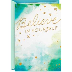Hallmark High School Graduation Card (Believe in Yourself)(Believe in Yourself)