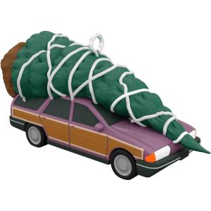 Hallmark Keepsake 1.25″ Mini Christmas Ornament 2025, National Lampoon’s Christmas Vacation Sledding Clark, Christmas Movie Gifts(Griswold Family Tree)