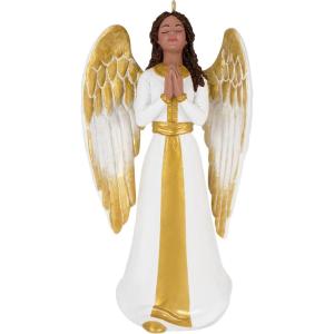 Hallmark Keepsake Christmas Ornament 2023, Angel of Adoration, Religious Gifts(Angel of Adoration)