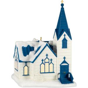 Hallmark Keepsake Christmas Ornament 2023, Candlelight Service, Religious Gifts(All Are Welcome)
