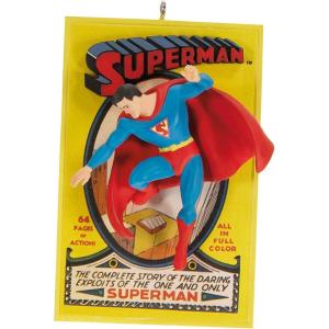 Hallmark Keepsake Christmas Ornament 2025, DC Superman, Super Hero Gifts(85th Anniversary Superman)
