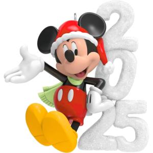 Hallmark Keepsake Christmas Ornament 2025, Disney Mickey Mouse A Year of Disney Magic(2025 A Year of Disney Magic)