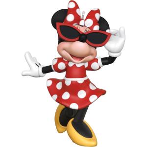 Hallmark Keepsake Christmas Ornament 2025, Disney Minnie Mouse Sunny Chic, Gifts for Disney Fans(Minnie Mouse Sunny Chic)