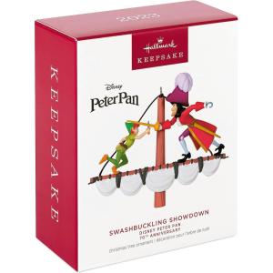 Hallmark Keepsake Christmas Ornament 2025, Disney Pinocchio 85th Anniversary Geppetto’s Wish Come True with Light, Papercraft, Gifts for Disney Fans(Peter Pan)