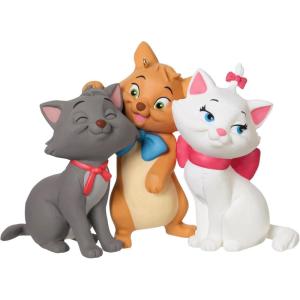 Hallmark Keepsake Christmas Ornament 2025, Disney The Aristocats 55th Anniversary Berlioz, Toulouse and Marie, Gifts for Disney Fans(The Aristocats)