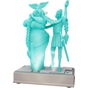 Hallmark Keepsake Christmas Ornament 2025, Disney The Haunted Mansion Collection The Opera Singers with Light and Sound, Gifts for Disney Fans(The Opera Singers)