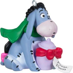 Hallmark Keepsake Christmas Ornament 2025, Disney Winnie The Pooh Up for Adventure with Light, Gifts for Disney Fans(A Gift for Eeyore)