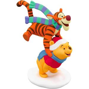 Hallmark Keepsake Christmas Ornament 2025, Disney Winnie The Pooh and Tigger, Too, Gifts for Disney Fans(Leapfrogging Friends)