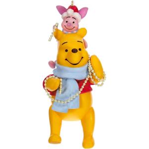 Hallmark Keepsake Christmas Ornament 2025, Disney Winnie The Pooh and Tigger, Too, Gifts for Disney Fans(Pooh & Piglet)