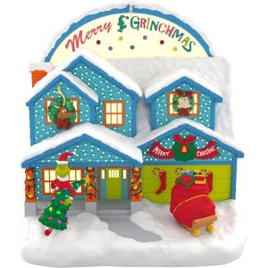 Hallmark Keepsake Christmas Ornaments 2024, Dr. Seuss’s The Cat in the Hat Thing One and Thing Two, Set of 2, Gifts for Dr. Seuss Fans(A Very Merry Grinchmas)