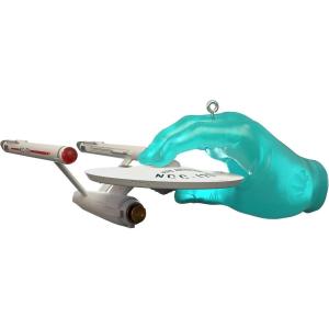 Hallmark Keepsake Christmas Ornaments 2025, Star Trek: Lower Decks Ensigns Beckett Mariner and Bradward Boimler, Set of 2, Gifts for Trekkies(The Hand of Apollo)