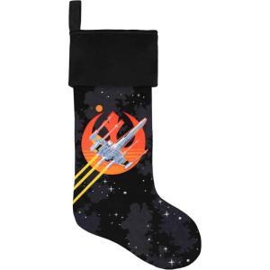 Hallmark Keepsake Stocking, Star Wars: A New Hope Rebels vs. Empire, Dual-Sided Fabric Stocking, Gifts for Star Wars Fans