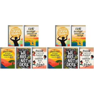 Hallmark Mahogany Friendship Cards, Thinking of You Cards, Just Because Cards Assortment for Women (5 Cards with Envelopes)(Encouragement Cards Assortment)