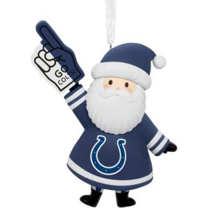 Hallmark NFL Cincinnati Bengals Santa Fan Christmas Ornament, Gifts for Sports Fans