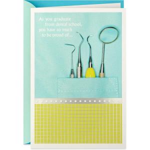 Hallmark Nurse Graduation Card (Nurses Make a Difference) for RN, LPN, Travel Nurse, Healthcare Worker(Dental School)