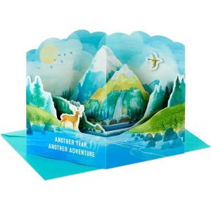 Hallmark Paper Wonder Displayable Pop Up Birthday Card (Birthday Cake)(Another Adventure)