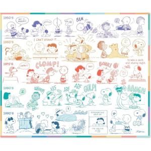 Hallmark Peanuts Plush Throw Blanket (75th Anniversary Through The Years), 60×52