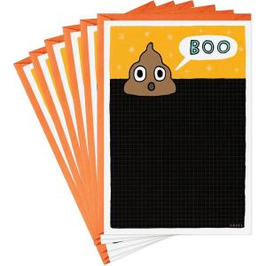 Hallmark Shoebox Funny Halloween Card (Eye Heart U)(Boo Poo)