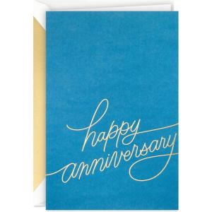 Hallmark Signature Anniversary Card for Couple (Champagne Cheers)(Happy Anniversary)