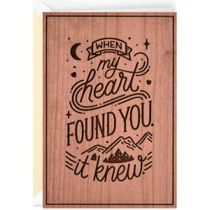 Hallmark Signature Anniversary Card for Husband, Wife, Boyfriend, Girlfriend (Love of My Life)(Where We’ve Been  Where We’re Going)